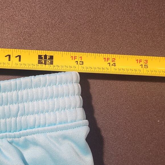 Kids Spyder Blue Sweatpants Size Large 14-16 Logo Graphic Ankle Cuff Athletic - Picture 5 of 9